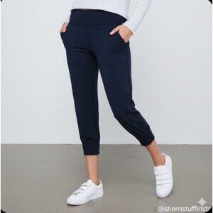 EXCELLENT Lululemon Align Jogger Crop 23" Yoga Leggings True Navy Size 4